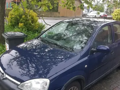 Brugt Opel Corsa 60 HK (44 kW) 2002 Blå Hatchback