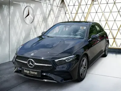 Gebraucht Mercedes A200 AMG 150 PS (110 kW) 2025 Nachtschwarz uni Limousine