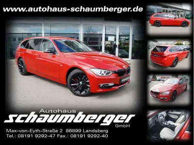 Gebraucht BMW 325 218 PS (160 kW) 2013 Rot Limousine