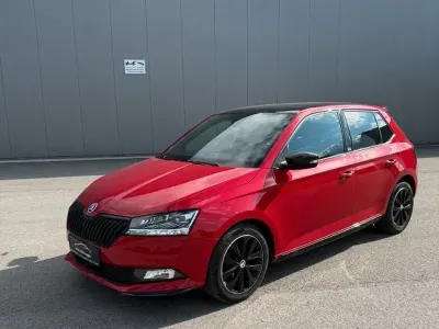 Gebraucht Skoda Fabia Monte Carlo 95 PS (69 kW) 2021 Rot Kleinwagen