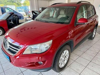 Gebraucht VW Tiguan 150 PS (110 kW) 2008 Wild cherry red metallic SUV