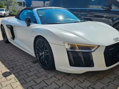 Gebraucht Audi R8 Spyder Sport 540 PS (397 kW) 2018 Weiß Cabrio