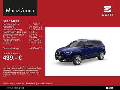 Neu Seat Ateca 150 PS (110 kW) 2026 Blau SUV