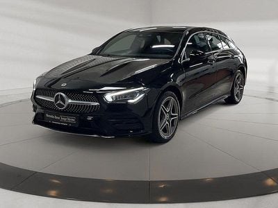 Gebraucht Mercedes CLA250e Shooting Brake AMG 218 PS (160 kW) 2022 Unilack nachtschwarz Kombi