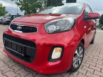 Gebraucht Kia Picanto DREAM-TEAM Edition 67 PS (49 kW) 2015 Rot Kleinwagen