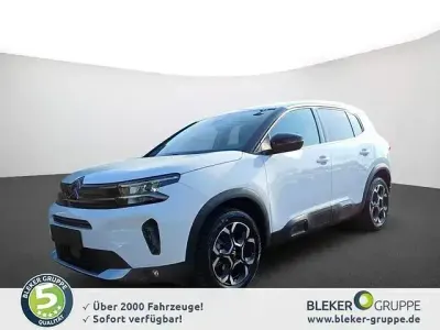 Gebraucht Citroën C5 Aircross Feel 131 PS (96 kW) 2024 Lack weiss banquise/typ aussenverkleidung spiegel flach standard SUV