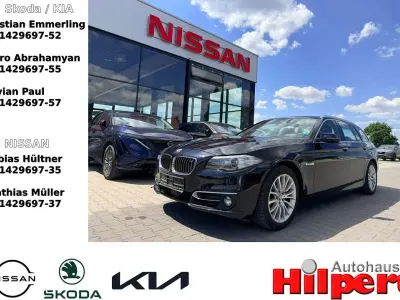 Gebraucht BMW 530 Luxury Line 258 PS (189 kW) 2014 Black sapphire metallic (metallic) Kombi