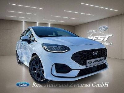 Gebraucht Ford Fiesta ST-Line 125 PS (91 kW) 2023 Weiß Limousine