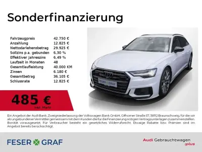 Gebraucht Audi S6 Sport 344 PS (253 kW) 2023 Gletscherweiß metallic Kombi