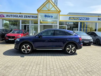 Gebraucht Audi Q5 Sportback S-Line 286 PS (210 kW) 2022 Blau SUV