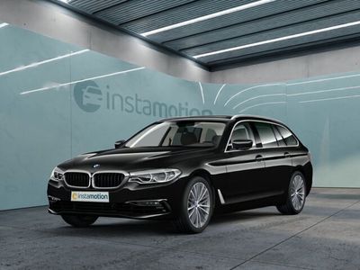 Gebraucht BMW 520 Sport Line 190 PS (139 kW) 2020 Schwarz Kombi