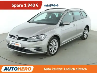 Gebraucht VW Golf VII Comfortline 150 PS (110 kW) 2017 Tungsten silver Kombi