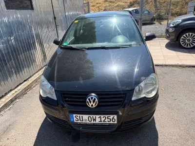 Gebraucht VW Polo Trendline 69 PS (50 kW) 2009 Schwarz Kleinwagen