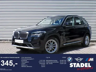 Gebraucht BMW X3 Sport Line 190 PS (139 kW) 2023 Schwarz SUV