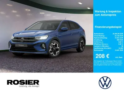 Gebraucht VW Taigo R-line 116 PS (85 kW) 2025 Blau / reef blue SUV