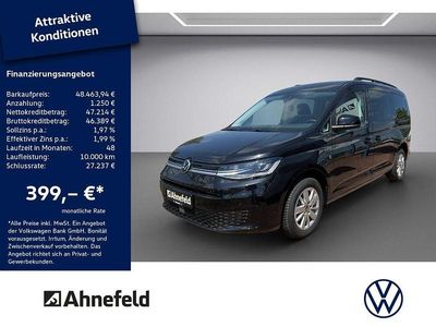 Neu VW Caddy Maxi Life Life 116 PS (85 kW) 2025 Deep black Van / Kleinbus