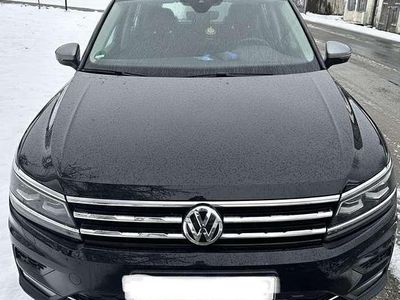 Gebraucht VW Tiguan Allspace 200 PS (147 kW) 2021 Schwarz SUV