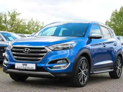 Brugt Hyundai Tucson Passion 177 HK (130 kW) 2018 Blå SUV