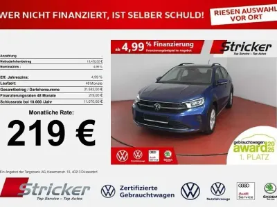 Gebraucht VW Taigo Life 110 PS (80 kW) 2022 Blau SUV