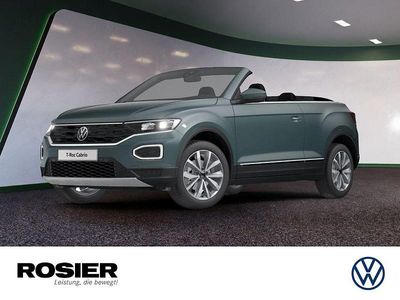 Gebraucht VW T-Roc Cabriolet Style 150 PS (110 kW) 2022 Grün / cactus green Cabrio