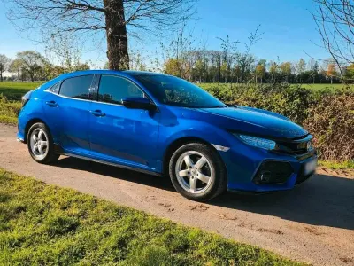 Gebraucht Honda Civic Sport Plus 182 PS (133 kW) 2018 Blau Limousine