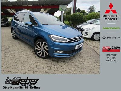 Blau Gebraucht 2016 VW Touran Highline Van / Kleinbus | 19.990 € (Guter Preis)