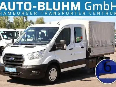 Gebraucht Ford Transit 131 PS (96 kW) 2021 Frostweiß Van