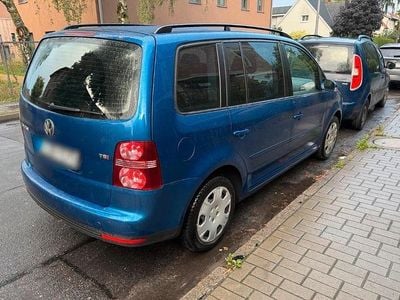 Gebraucht VW Touran 140 PS (102 kW) 2007 Blau Van / Kleinbus