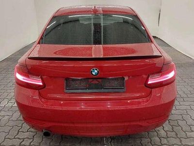 Usata BMW 218 Sport Line 136 CV (100 kW) 2017 Rosso Coupé