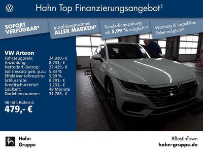 gebraucht VW Arteon Arteon R-Line2.0TSI DSG 4M R-Line 360Grad ACC LED Keyl