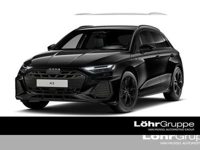 Neu Audi A3 S-Line 150 PS (110 kW) 2026 Schwarz (mythosschwarz metallic) Limousine