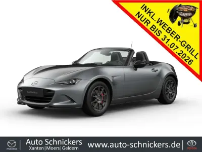 Neu Mazda MX5 Homura-Line 132 PS (97 kW) 2026 Grau Cabrio
