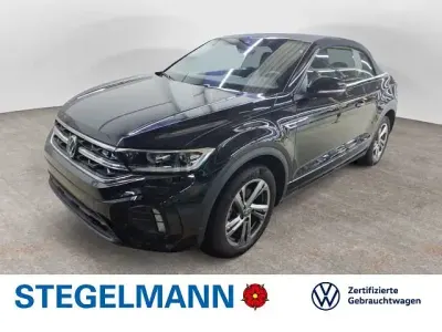 Gebraucht VW T-Roc Cabriolet R-line 150 PS (110 kW) 2025 Schwarz Cabrio