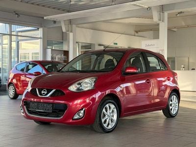 Gebraucht Nissan Micra Acenta 80 PS (58 kW) 2016 Rot Kleinwagen