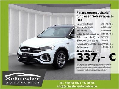Gebraucht VW T-Roc R-line 150 PS (110 kW) 2025 Weiss SUV
