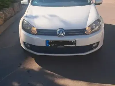 Gebraucht VW Golf VI Comfortline 122 PS (89 kW) 2010 Weiß Kleinwagen