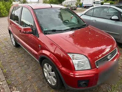Gebraucht Ford Fusion 101 PS (74 kW) 2007 Rot Kleinwagen