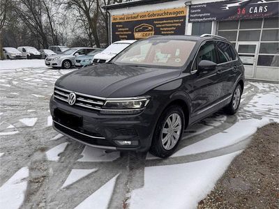 Grau Gebraucht 2018 VW Tiguan Highline SUV | 16.900 € (Guter Preis)