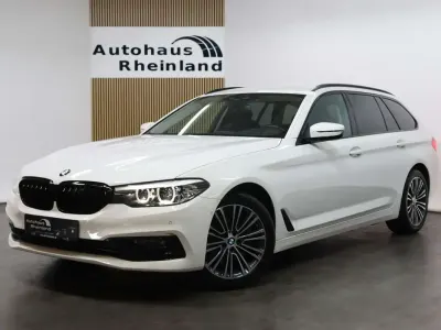 Gebraucht BMW 520 Sport Line 184 PS (135 kW) 2018 Alpinweiss iii Kombi