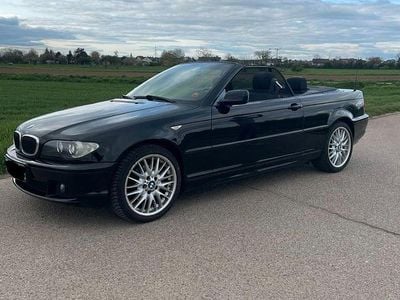Begagnad BMW 320 Cabriolet 150 HK (110 kW) 2006 Svart Cab