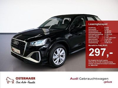 Gebraucht Audi Q2 S-Line 150 PS (110 kW) 2025 Mythosschwarz SUV