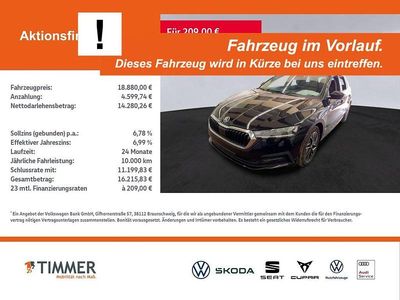 Second-hand Skoda Octavia Ambition 150 CP (110 kW) 2022 Negru Break