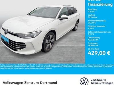 Gebraucht VW Passat Elegance 193 PS (141 kW) 2025 Weiß Kombi