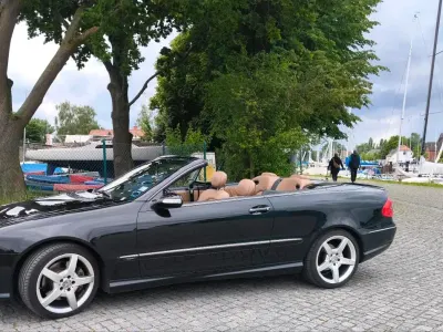 Gebraucht Mercedes CLK200 Avantgarde 163 PS (119 kW) 2007 Schwarz Cabrio