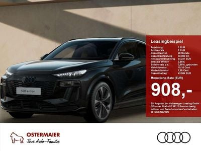 Neu Audi SQ6 Sportback e-tron Basis 359 kW (489 PS) 2026 Mythosschwarz metallic SUV