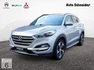 Second-hand Hyundai Tucson Premium 177 CP (130 kW) 2016 Bej SUV