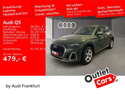 Brugt Audi Q5 Basis 204 HK (150 kW) 2024 Grøn SUV