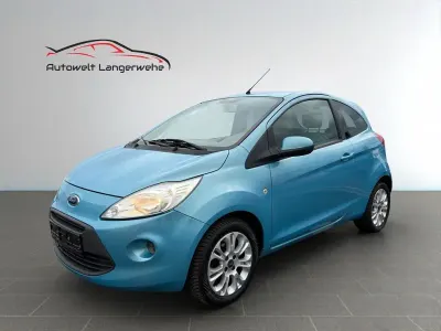 Gebraucht Ford Ka Titanium 69 PS (50 kW) 2009 Blau Kleinwagen