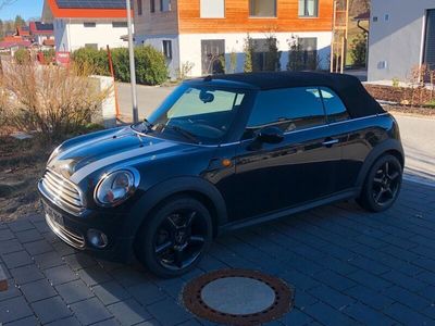 gebraucht Mini Cooper Cabriolet schwarz Teilleder 8-fach