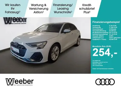 Gebraucht Audi A3 Ambiente 150 PS (110 kW) 2025 Gletscherweiß (metallic) Limousine